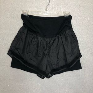 Zella Black Running Built-in Biker Shorts